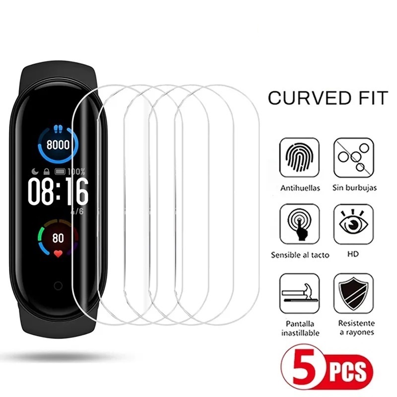 5Pcs Hydrogel Film for Xiaomi  - Xiaomi Smartwatch Accessories recensione e prezzo