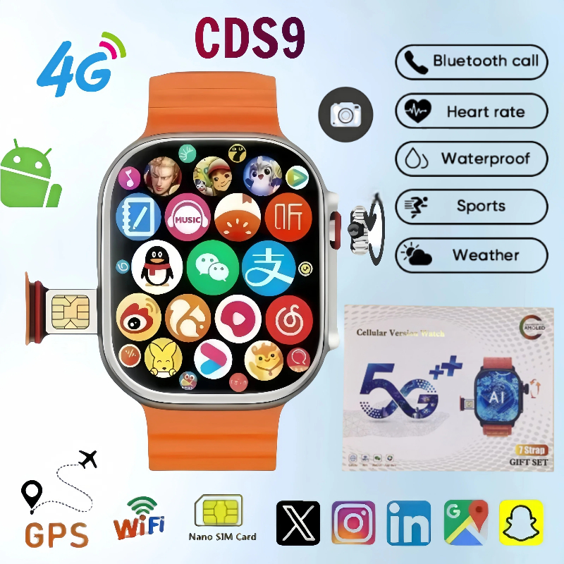 CDS9 Smartwatch Android 4G Net - Smartwatch Store recensione e prezzo