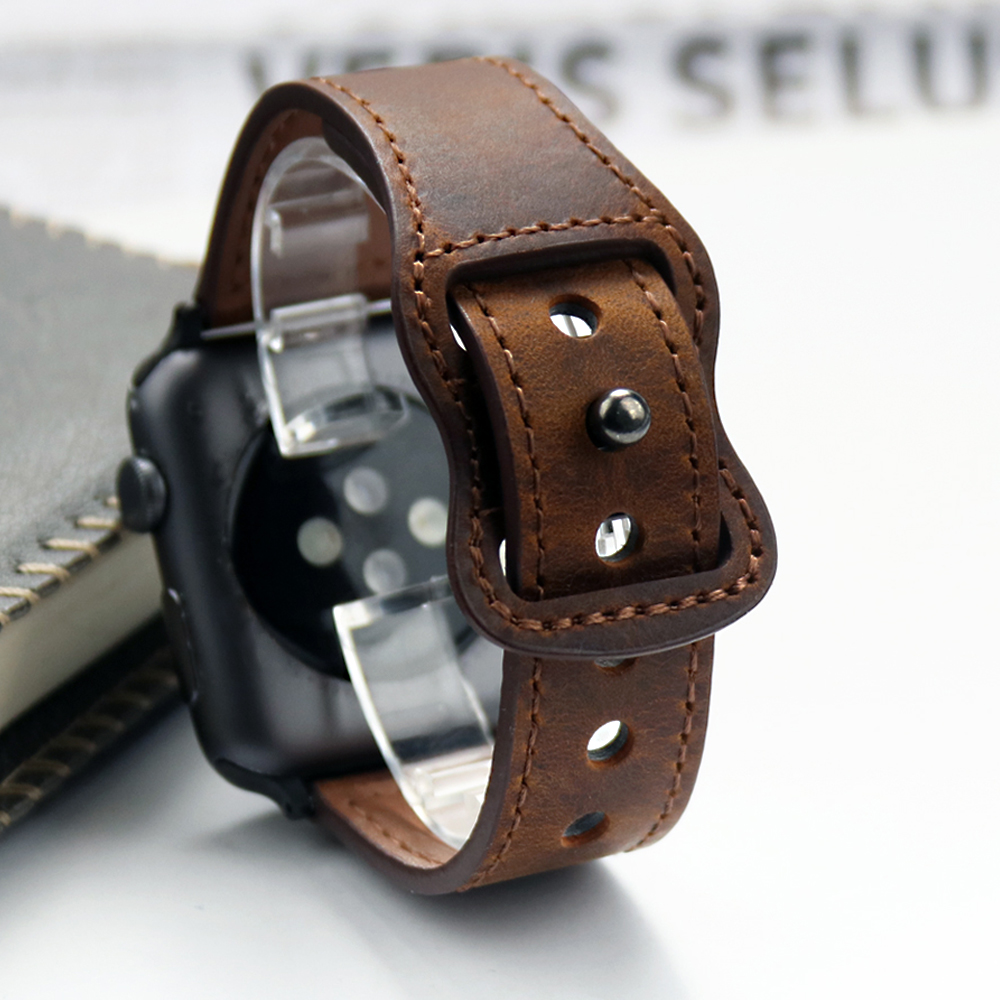 Genuine Leather Correa Strap f - Smartwatch Accessories Shop recensione e prezzo