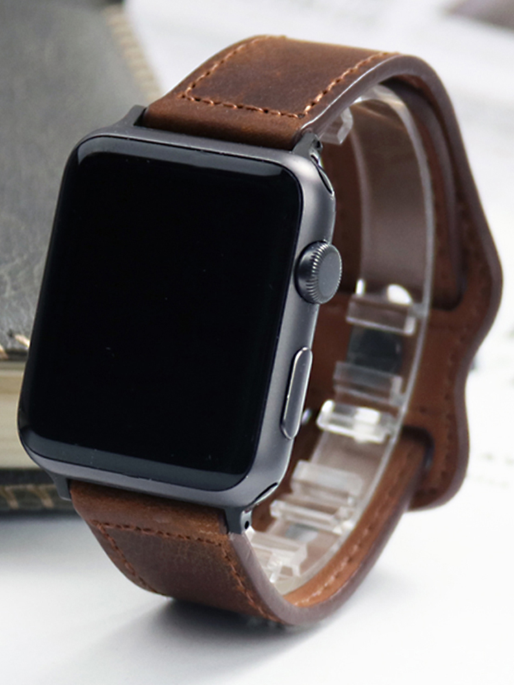 Genuine Leather Correa Strap f - Smartwatch Accessories Shop recensione e prezzo