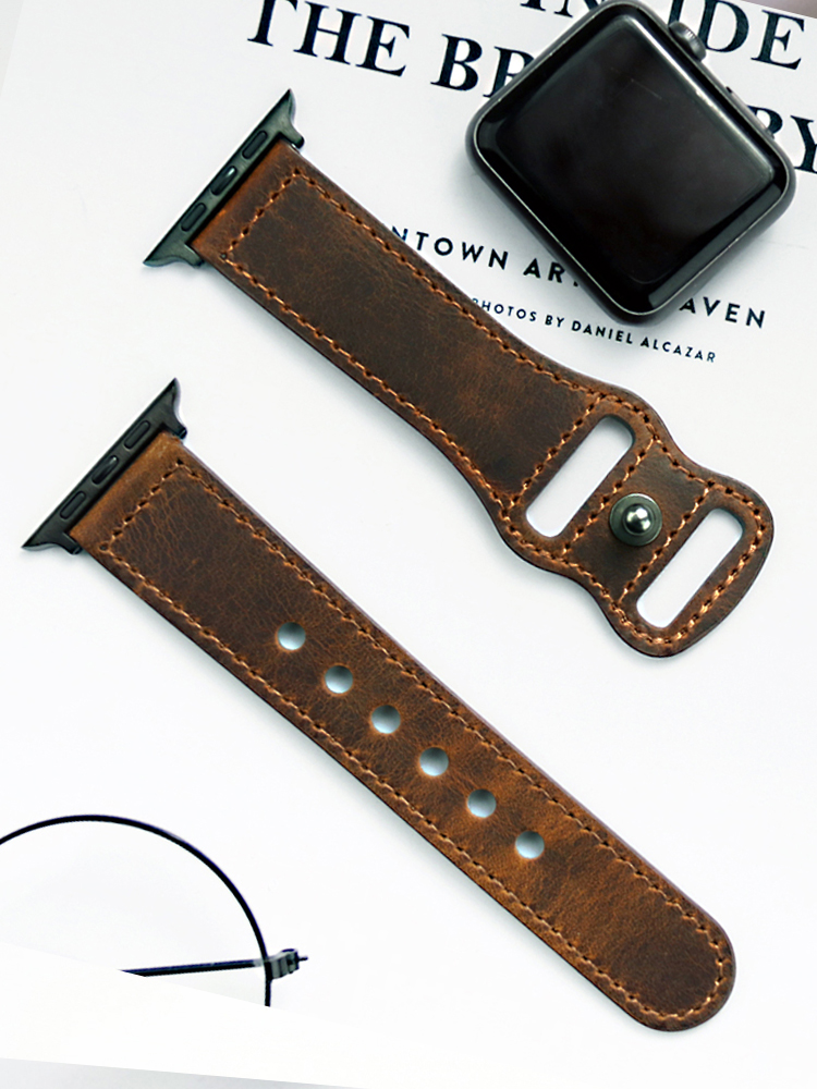 Genuine Leather Correa Strap f - Smartwatch Accessories Shop recensione e prezzo