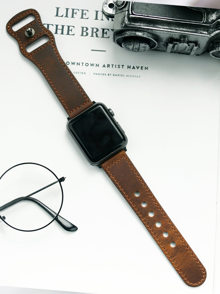 Genuine Leather Correa Strap f - Smartwatch Accessories Shop recensione e prezzo